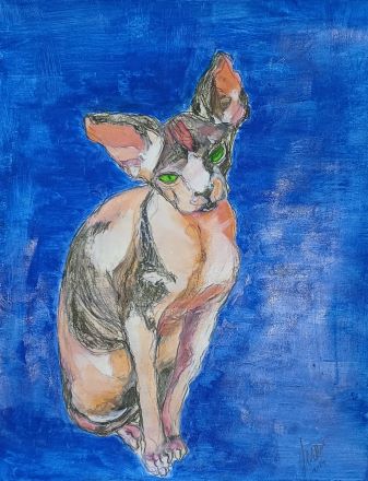 Sense títol — Oli sobre paper